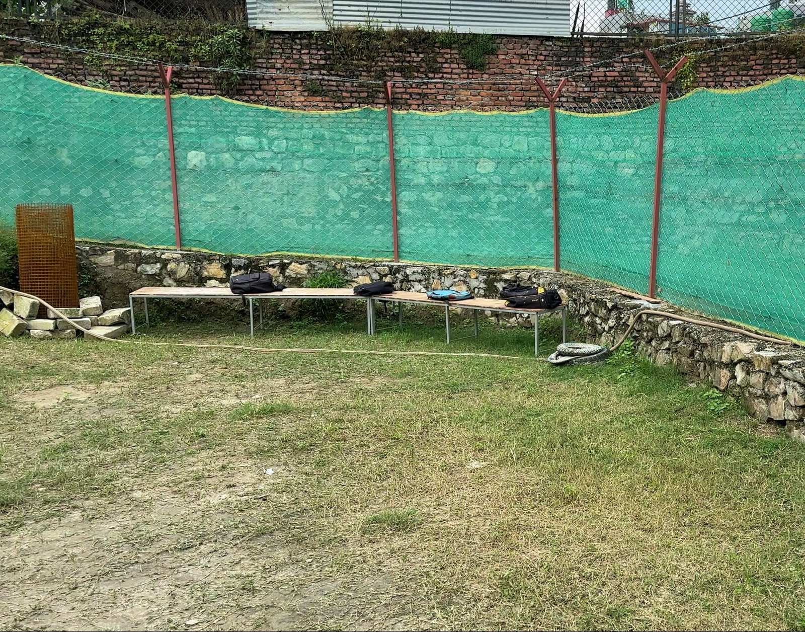 The K9 training yard at Supreme Pet Home